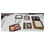 Assorted Picture Frames & Plaque