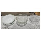 Assorted Glass & Ceramic Dishes