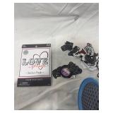 Stickers, Toy Megaphone, Toy Vehicles Lot