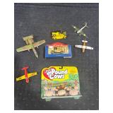 Assorted Toy Vehicles & Plush Toys