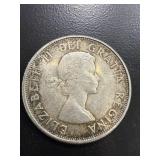 1964 Canadian 50 Cents Coin