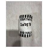 2025-D Kennedy Half Dollar Roll