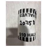 2025D Kennedy Half Dollar Coin Roll