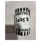 2025 Kennedy Half Dollar Roll