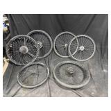 Assorted Bicycle Wheels Lot