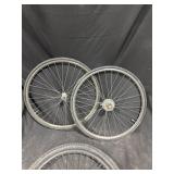 Assorted Bicycle Wheels Lot