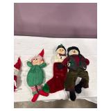 Assorted Christmas Plush Decorations