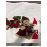 Assorted Christmas Plush Decorations