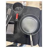 Assorted Kitchen Knives & Utensils