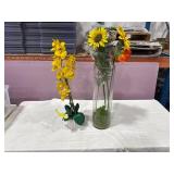 Artificial Floral Arrangements Lot