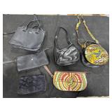 Assorted Handbags and Clutches Lot
