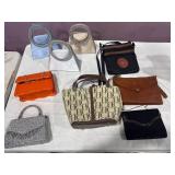 Assorted Handbags & Clutches Lot