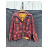 Vintage Plaid Wool Jacket