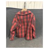 Vintage Plaid Wool Jacket