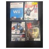 Video Game Lot (4 Titles)