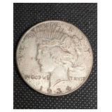 1934 Peace Dollar - U.S. One Dollar Silver Coin, Liberty Obverse & Eagle Reverse
