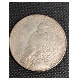 1934 Peace Dollar - U.S. One Dollar Silver Coin, Liberty Obverse & Eagle Reverse