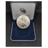 United States Mint American Silver Eagle 2016 1 oz Silver Dollar - Presentation Case