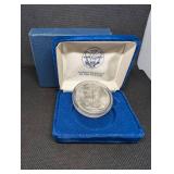 American Eagle Silver Dollar 1 oz - Blue Velvet Presentation Box