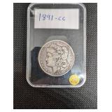 Morgan Silver Dollar 1891-CC Carson City