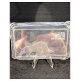 Silver Gold Bull Buffalo 10 oz .999 Fine Silver Bar