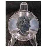 Canada Maple Leaf 1 oz Fine Silver 9999 - 5 Dollars - 2020