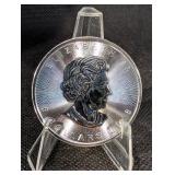 Canada Maple Leaf Silver Coin - 1 oz .9999 Fine Silver