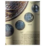 UNITED STATES 20th CENTURY COINS Poster & Bicentennial Constitution Covers Set