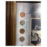 The Trailblazers Framed Coin & Stamp Collage Display