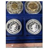 Symbols of Freedom History of America 16-Coin Set - Blue Display Case with Certificate