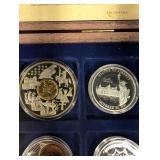 Symbols of Freedom History of America 16-Coin Set - Blue Display Case with Certificate