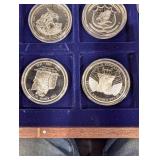 Symbols of Freedom - 12-Coin Set by American Mint in Wood Display Box