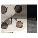 US Indian Head Cents Collection - Assorted Dates, Late 1800s to Early 1900s