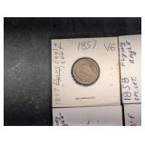 Flying Eagle Cents 1857 & 1858 (Lot of 9)