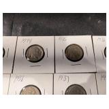 Buffalo Nickels 1934-1937 (16 Coins)