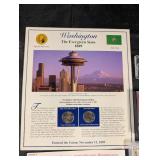 United States Proof Set (6-Coin) with Early Lincoln Cent 1920s & First-Year Issue Cards