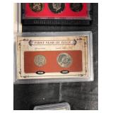 United States Proof Set (6-Coin) with Early Lincoln Cent 1920s & First-Year Issue Cards