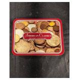 American Classics 1/2 Pound Lincoln Cent 1909 Copper - One Cent In God We Trust - Display Tin