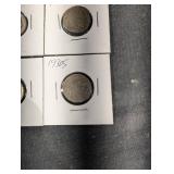 Buffalo Nickel Collection - 1934-1937 US Five-Cent Nickels (D/S Mintmarks)