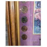 The Way West Buffalo Nickel Framed Print with Coin Border