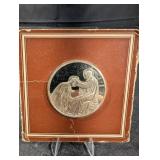 The Franklin Mint Coronation of the Virgin Sterling Silver Medallion - Fra Filippo Lippi, Pinacoteca Vaticana