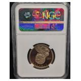 2017-S Sacagawea Sequoyah Dollar PF69 Ultra Cameo NGC Proof Coin