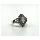 Staur Mirador Marquise-Cut Cubic Zirconia Ring, Size 9