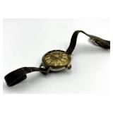 WWI Trench Watch with Shrapnel Guard