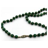 Malachite Bead Necklace