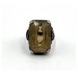 Sterling Silver Smoky Quartz Ring