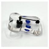 Clear Acrylic Pin Brooch / Pin