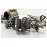 Sterling Silver Charm Bracelet