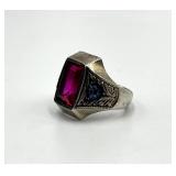 Antique Art Deco Men's Ring - Size 7