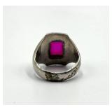 Antique Art Deco Men's Ring - Size 7